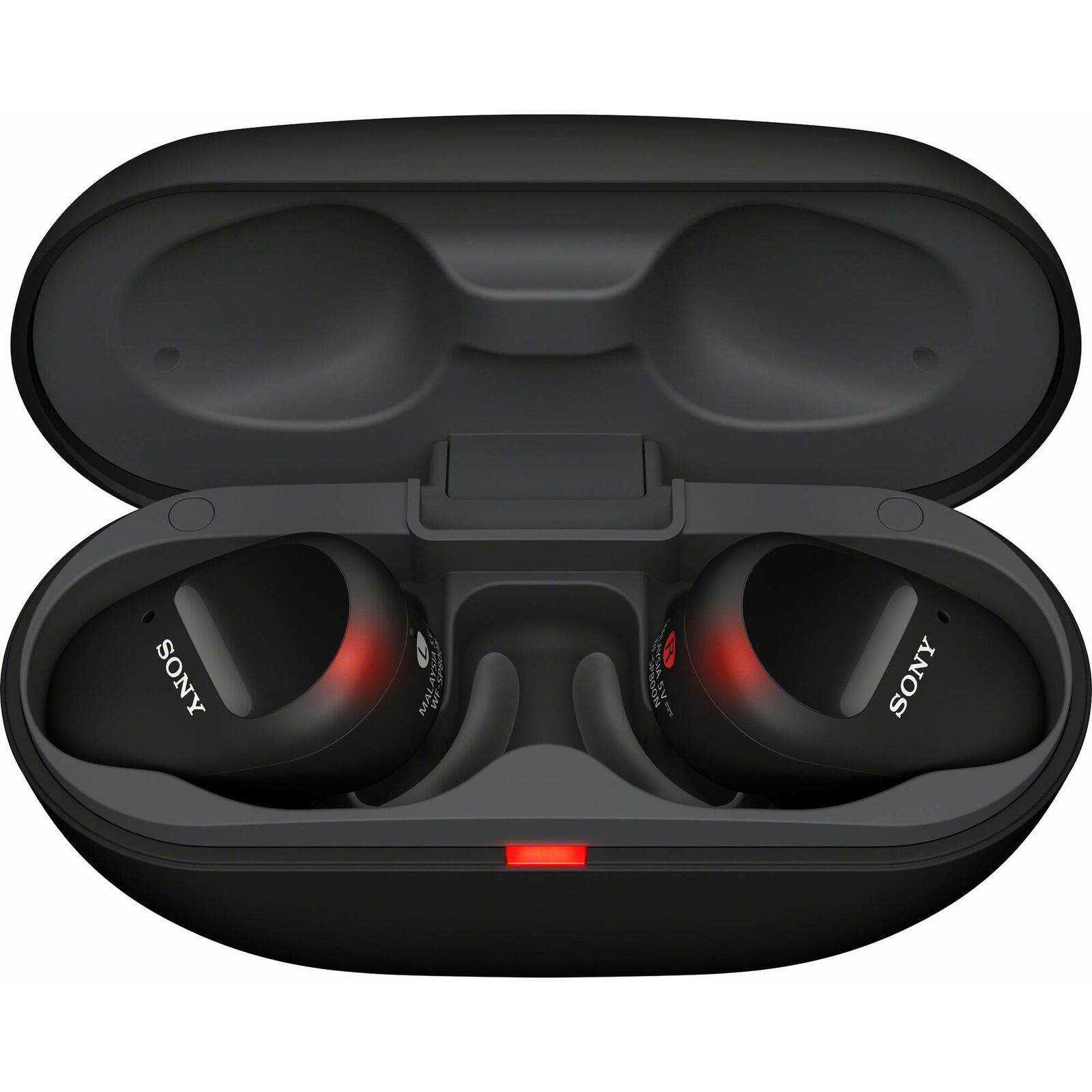 Sony WF-SP800N Noise-Canceling True Wireless In-Ear Sport Headphones - Black