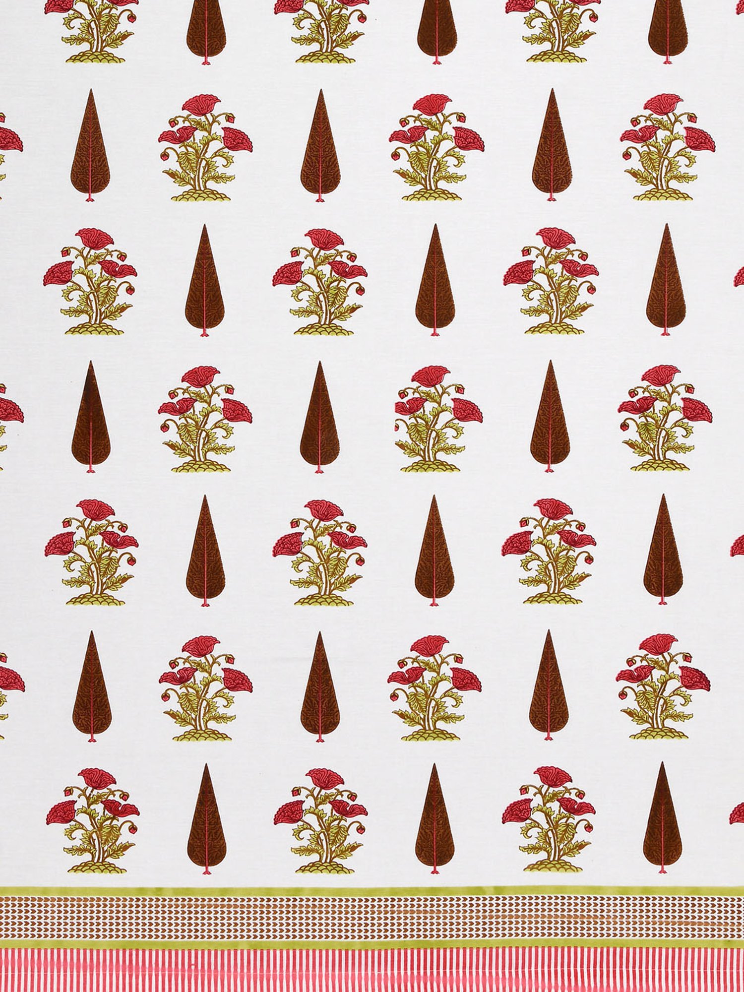 Living Roots Jaipuri Multicolor Cotton 7 ft Door Curtain