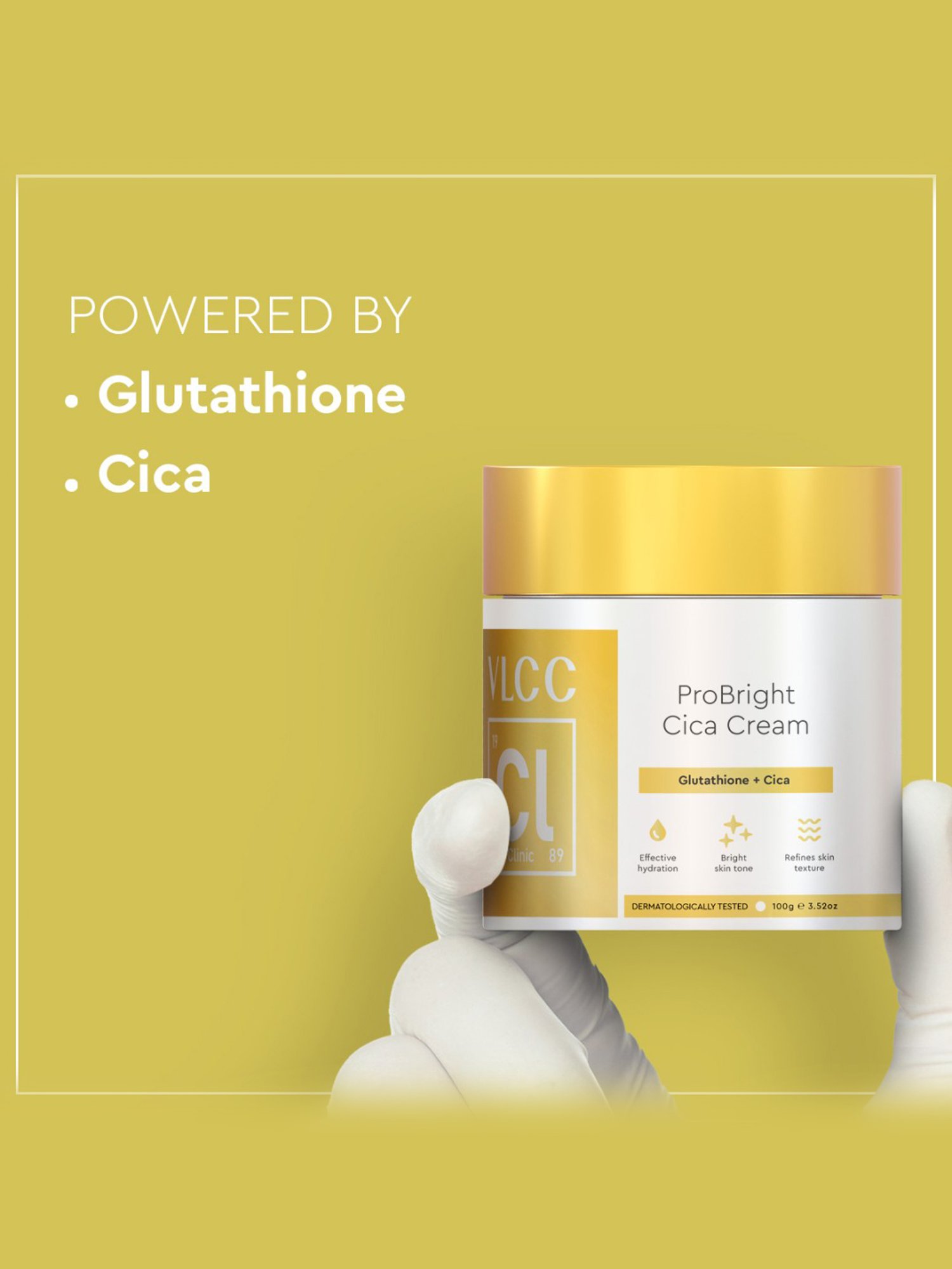 VLCC Clinic ProBright Cica Cream - 100 gm