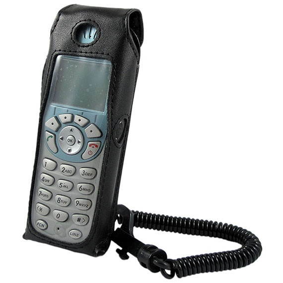 Black Phone Case with Keypad Cover for Polycom SpectraLink 8020 and 6020: WTO310