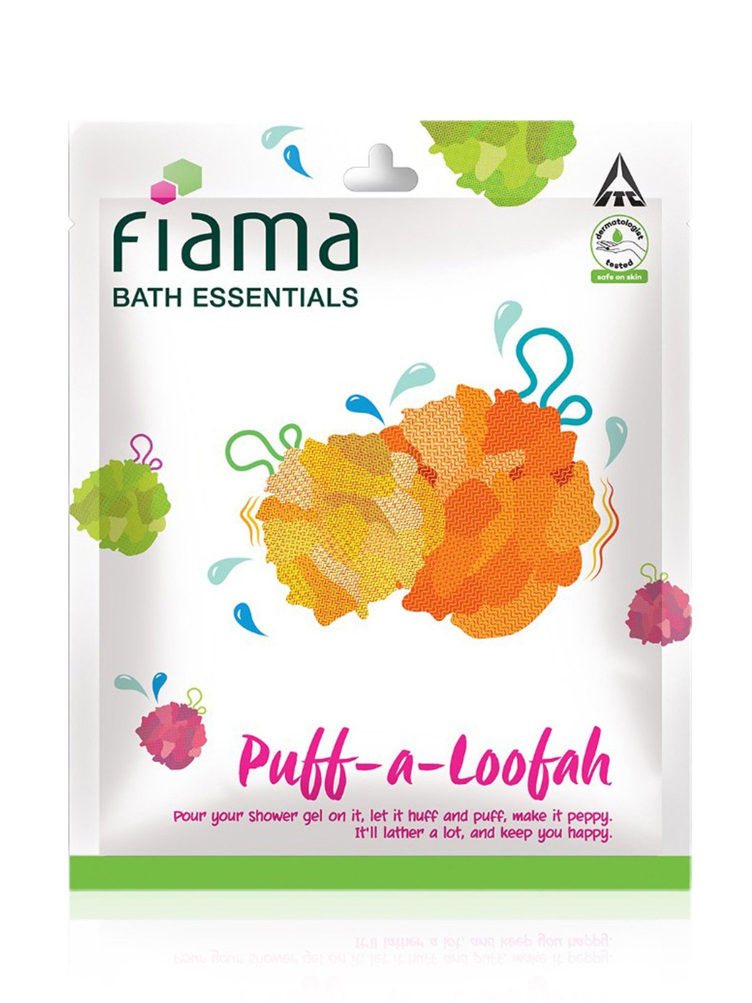 Fiama Bath Essentials Puff-a-Loofah