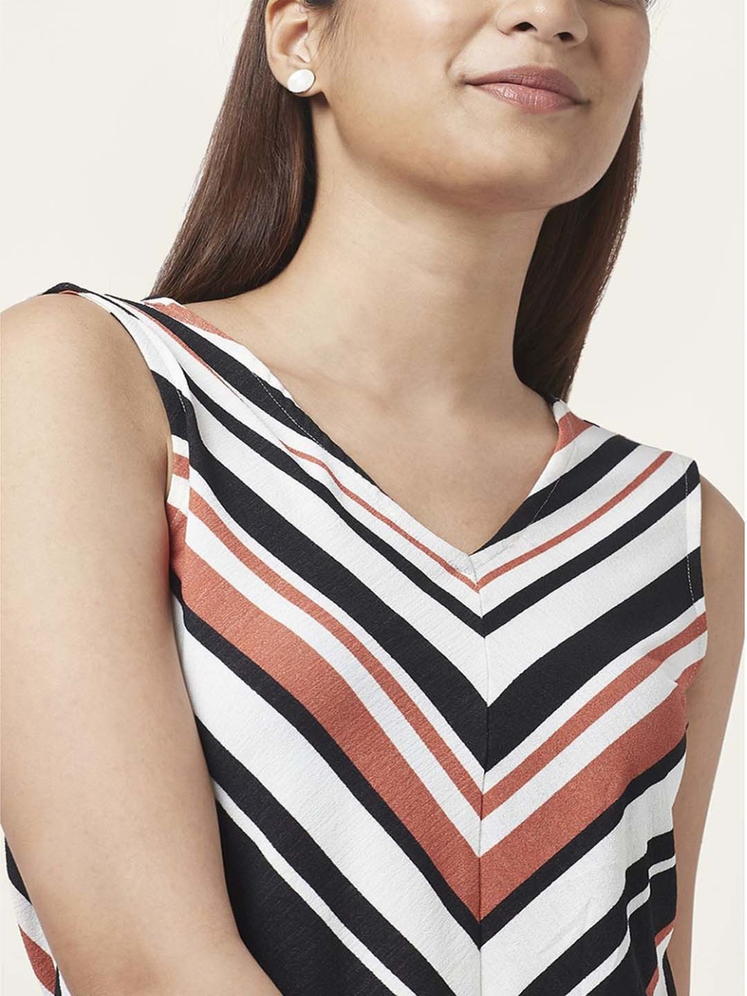 Annabelle by Pantaloons Multicolored Striped Top