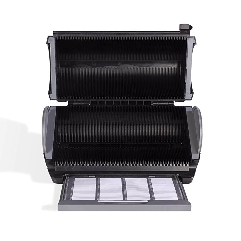 80 Disk Storage Manager - Protect and Organize Media, Durable Hard Plastic in Black, PN85012055