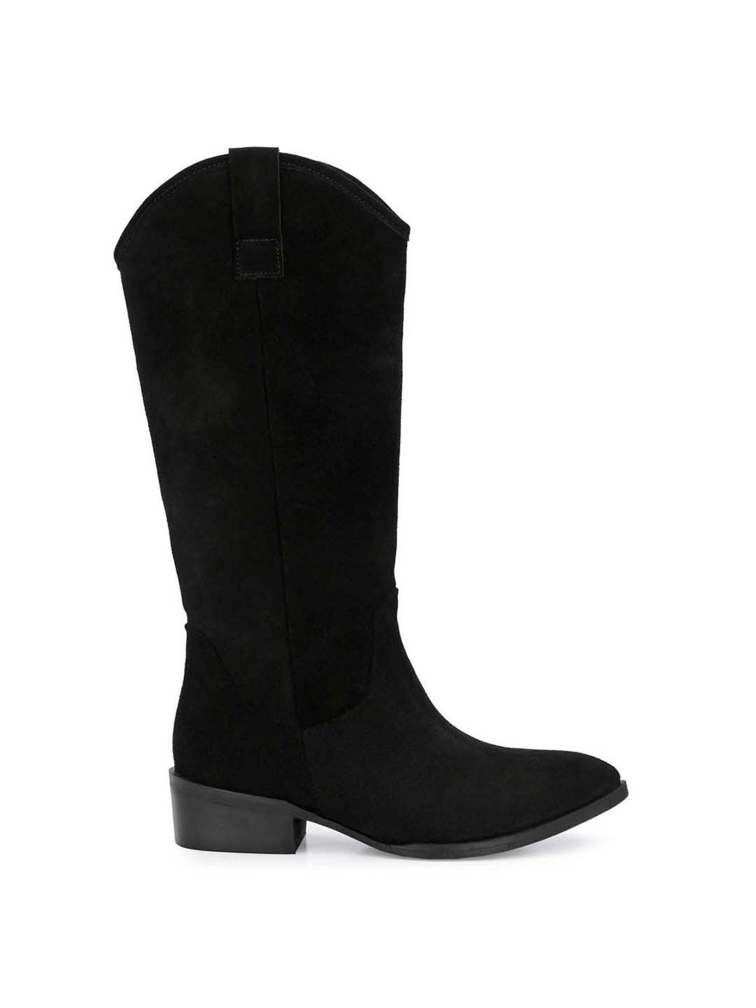 Carlo Romano Women's Black Casual Booties