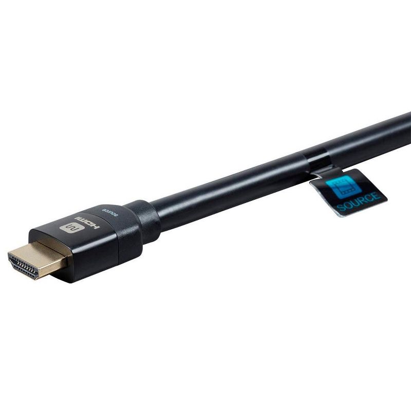 C2G 35ft 4K HDMI Cable with Gripping Connectors - Plenum Rated - 40 ft HDMI A/V Cable for Audio/Video Device