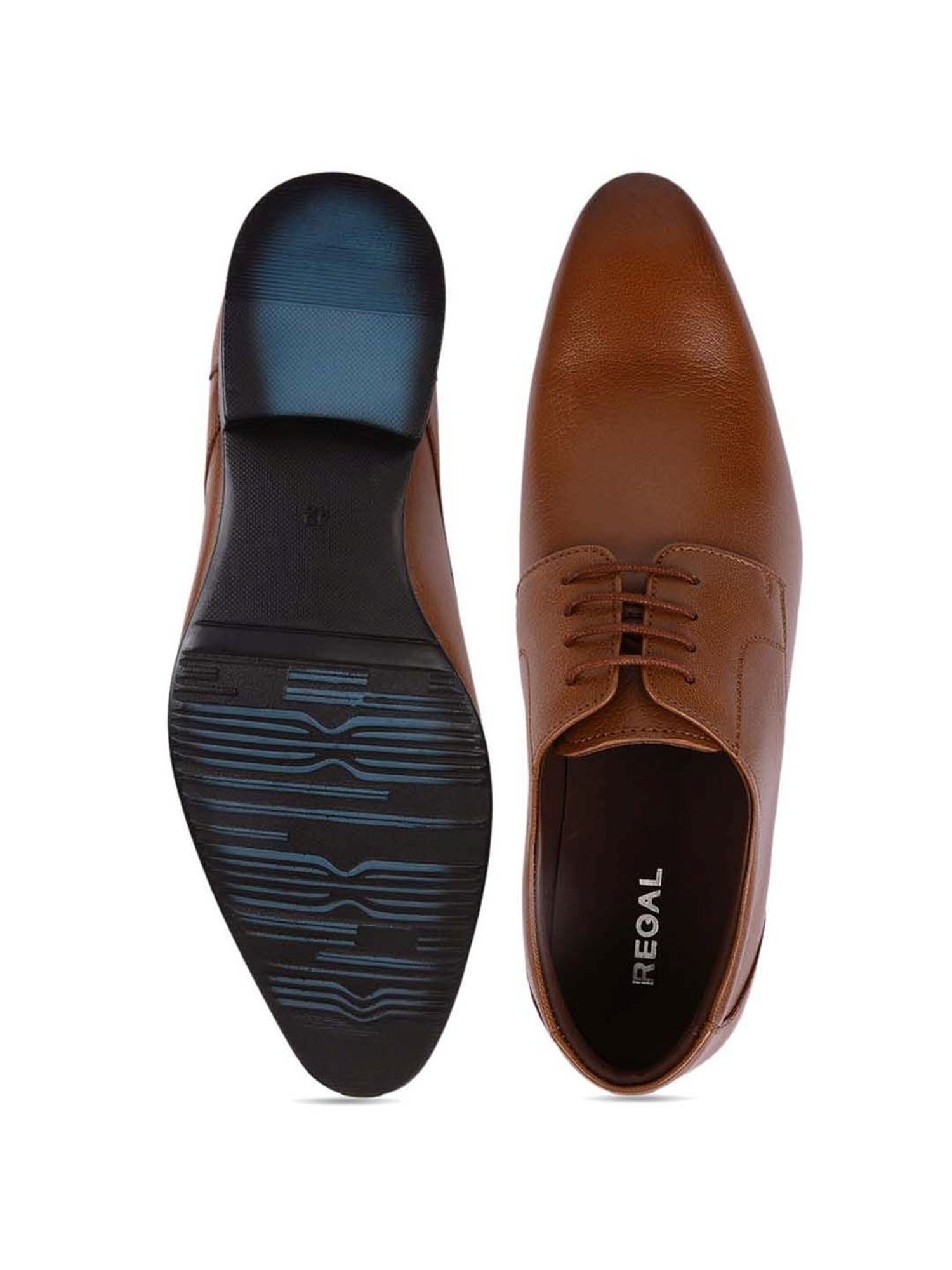 Regal Men's Tan Derby Shoes