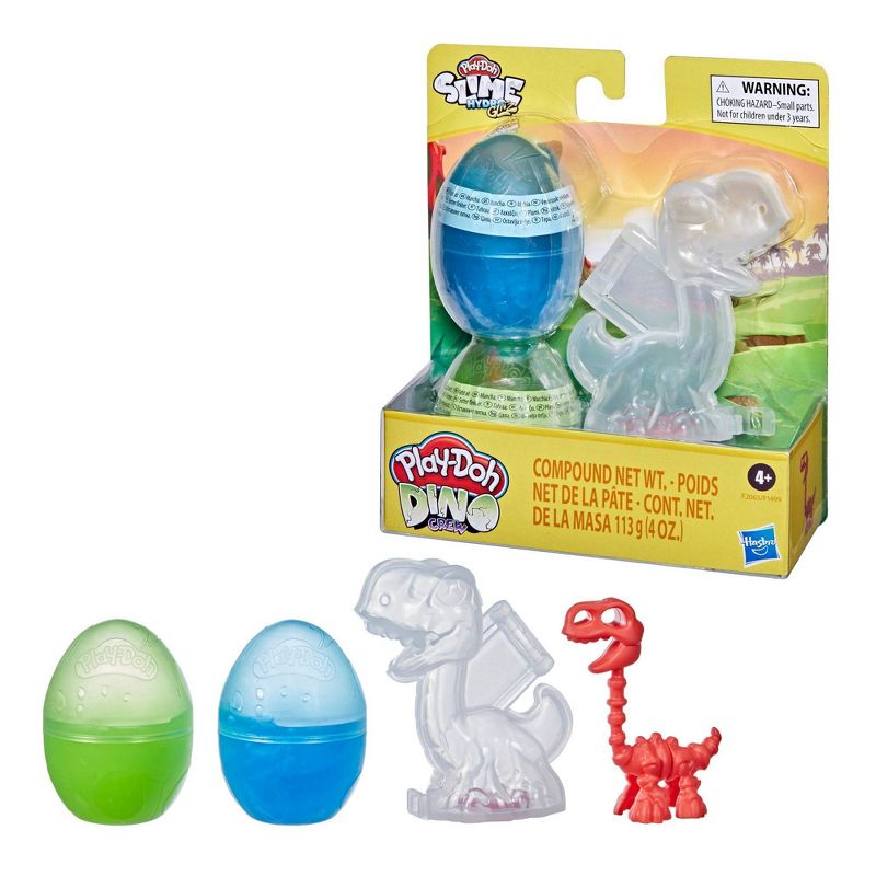 Play-Doh Slime Dino Crew Eggs and Dinosaur Bones Brontosaurus