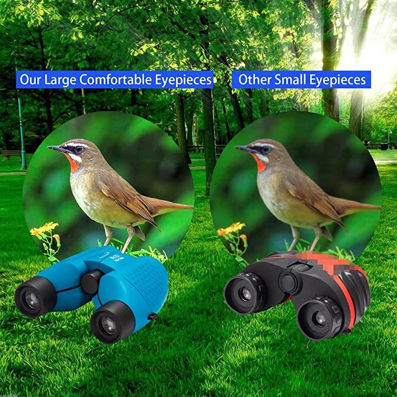 Compact Fixed Focus Binoculars for Kids Gifts for 47 Year Old Boys Girls614 Year Old Top Girls Boys Toys for Kids Teen Child Christmas Gifts Blue