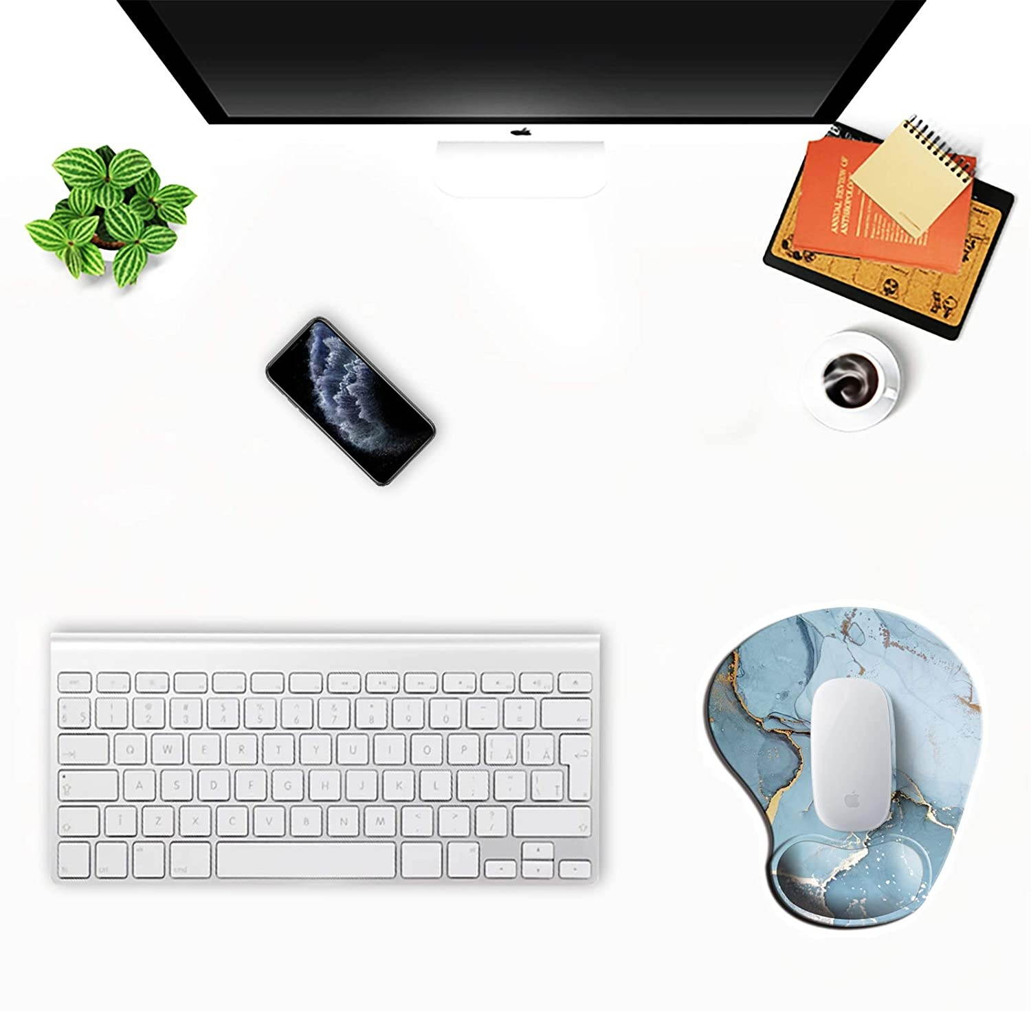 Durgod Taurus K320 TKL Mechanical Gaming Keyboard - 87 Keys - Double Shot PBT - NKRO - USB Type C (Cherry Blue, White)