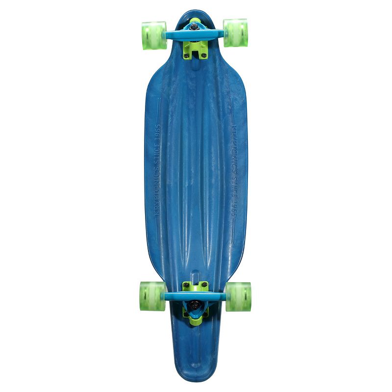 Kryptonics 32" Poly Longboard - Navy/Lime
