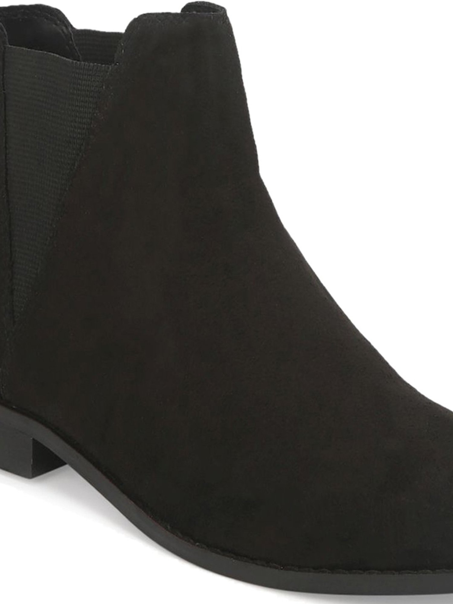 Truffle Collection Women's Jet Black Casual Booties