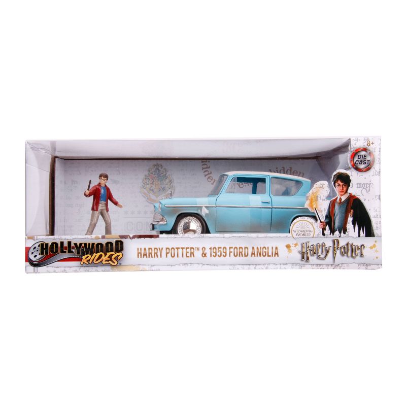 Jada Toys Hollywood Rides 1:24 Scale - '59 Ford Anglia - Harry Potter