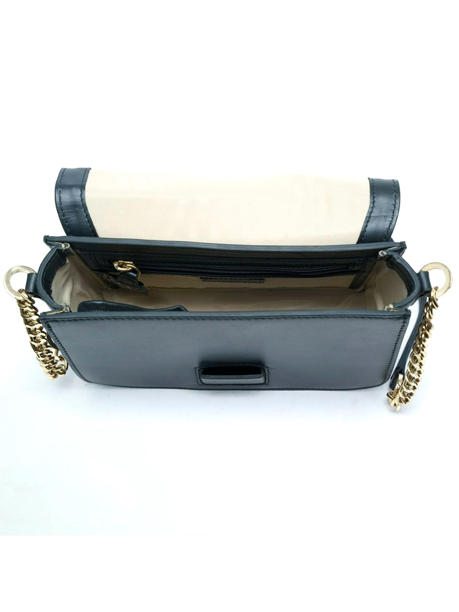 RI2K London Black Vibora Leather Small Animal Effect Cross Body Bag