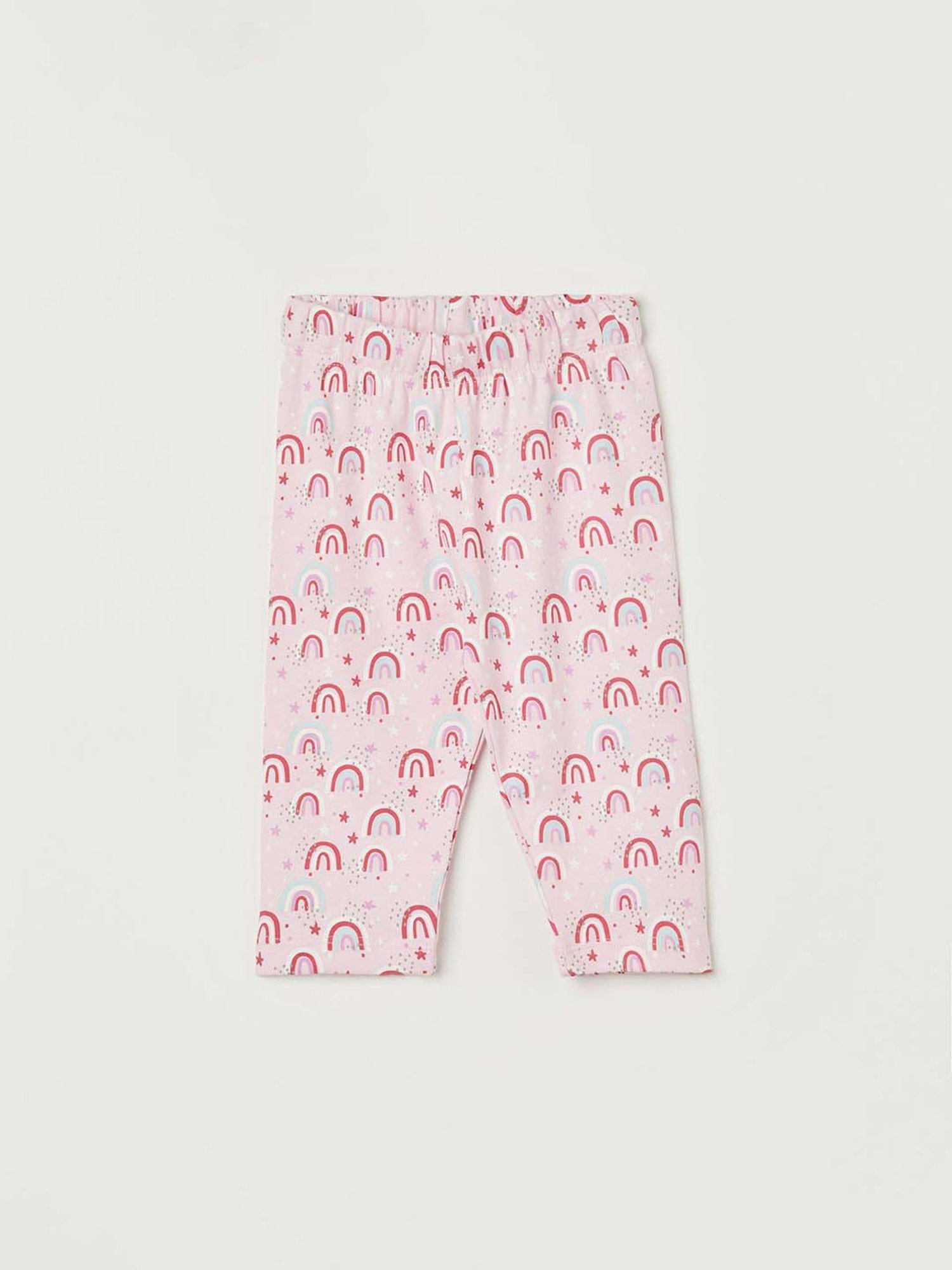 Juniors by Lifestyle White & Pink Cotton Printed Onesie Set
