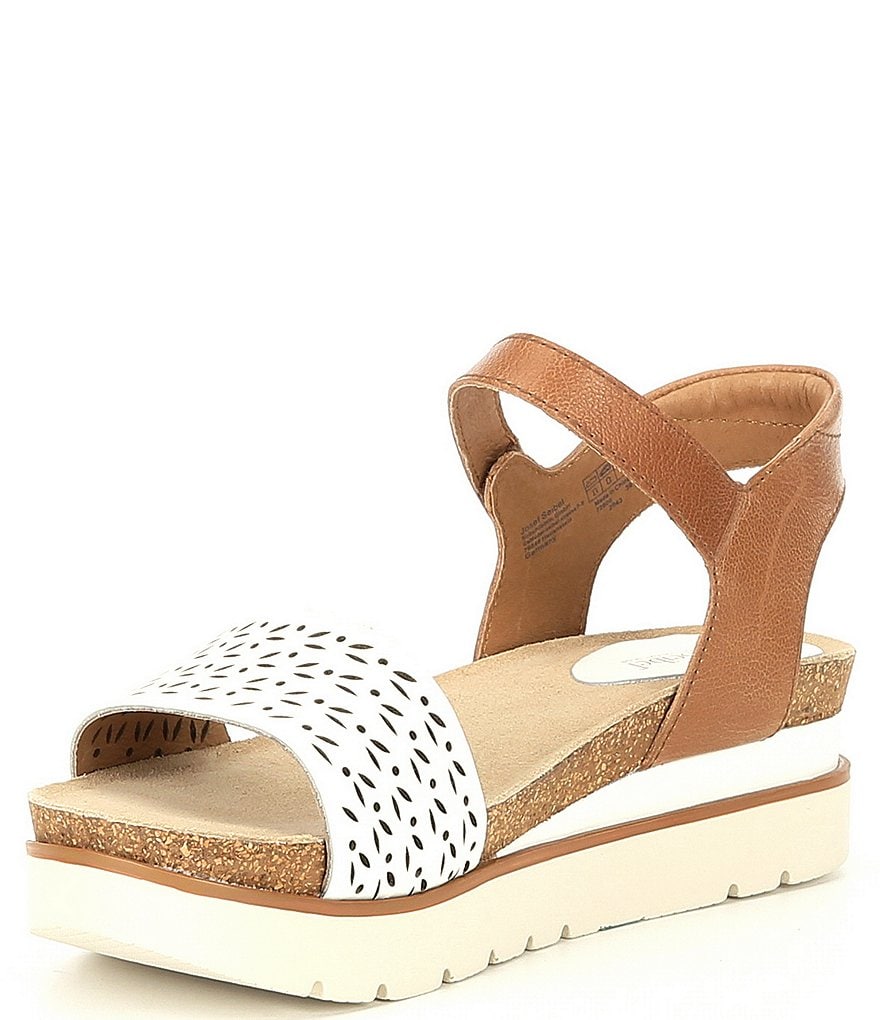 Josef Seibel Clea 09 Perf Wedge Sandals