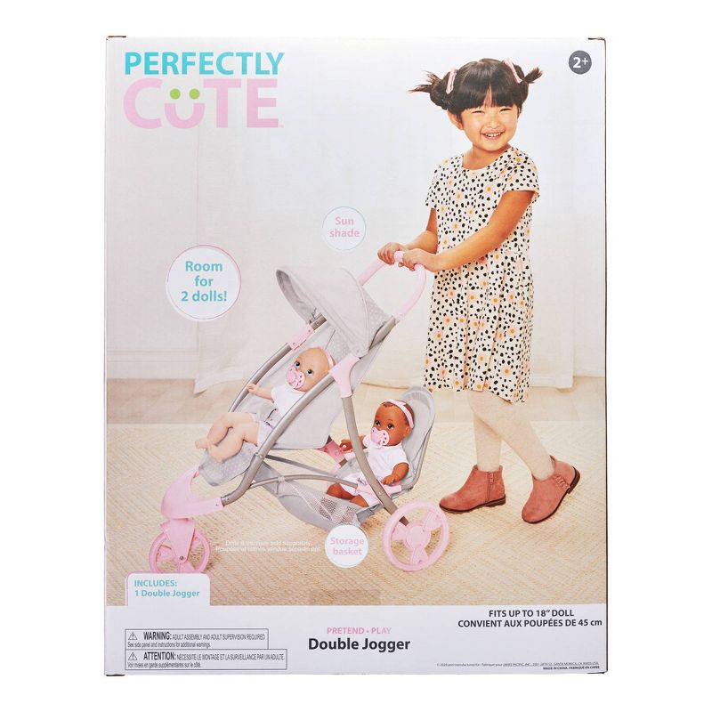 Perfectly Cute Double Jogger