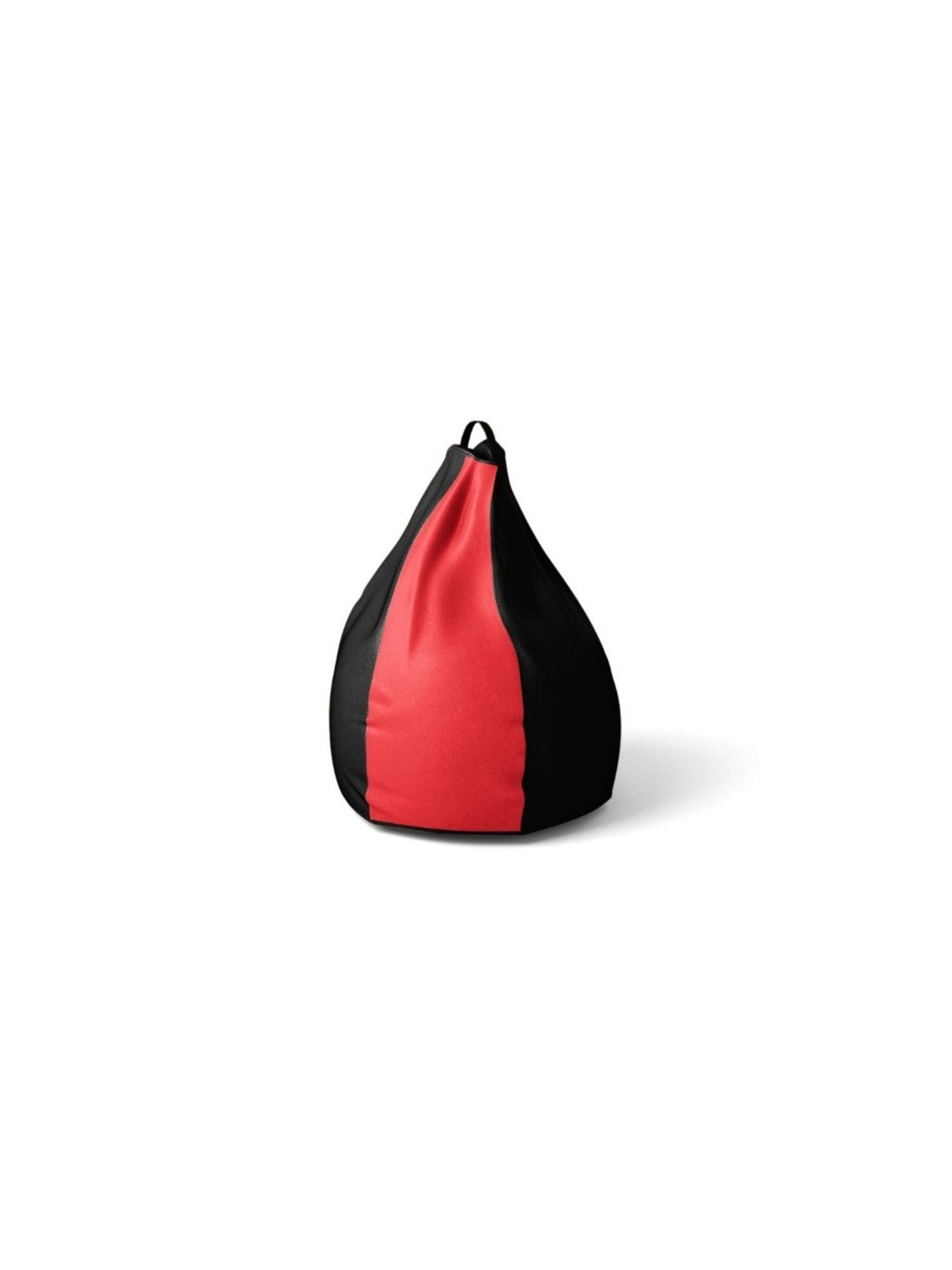 Godrej Interio Comfy ?Red & Black ?Faux Leather Bean Bag (1 Year Warranty)