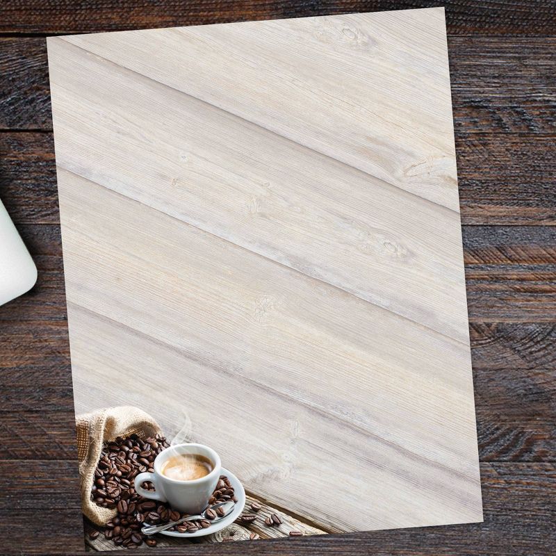 Coffee Talk Pattern Letterhead