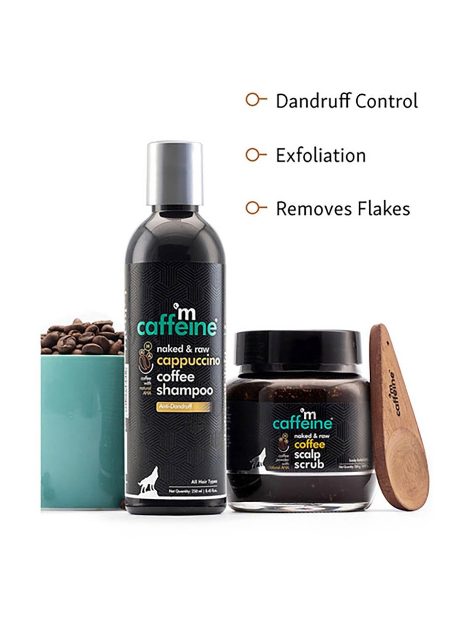 mCaffeine Ultimate Dandruff Care Kit