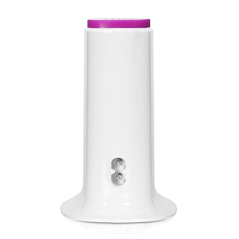 Tower Power Adapter 6-Port Smart IC Tech Charging Station with Quick Charge 2.1 for Phone, Tablets, and More (Rose Red)