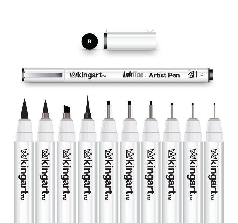 Kingart 55pc Sketching & Drawing Bundle