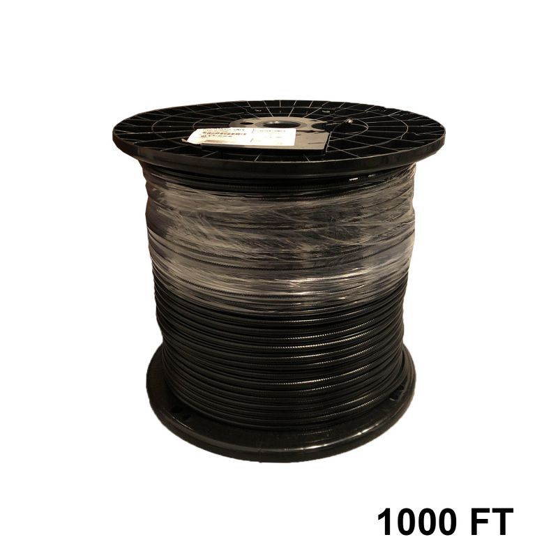 1000' FT Reel Commscope F677TSVM XP Plus Black Coaxial Communications Cable