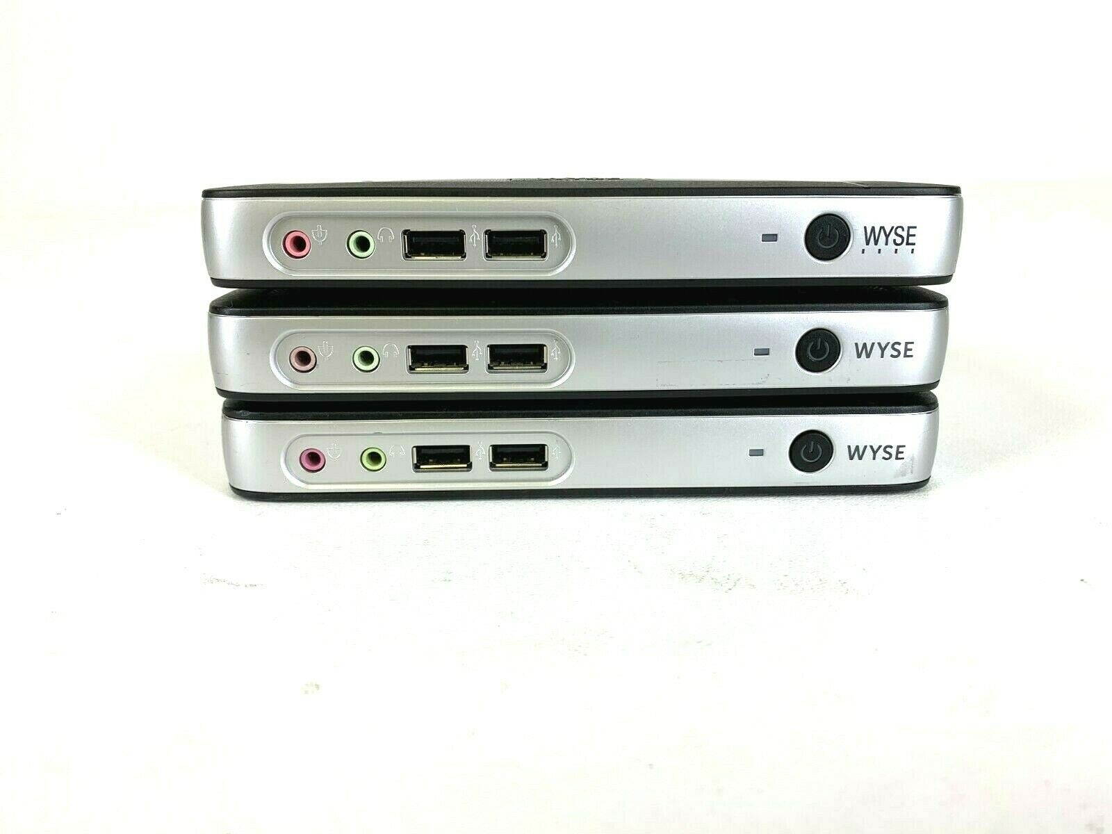 Lot of 3 Wyse Tx0 909567-01L Armada 510 1.0GHz 1GB Thin Client Wyse Thin OS