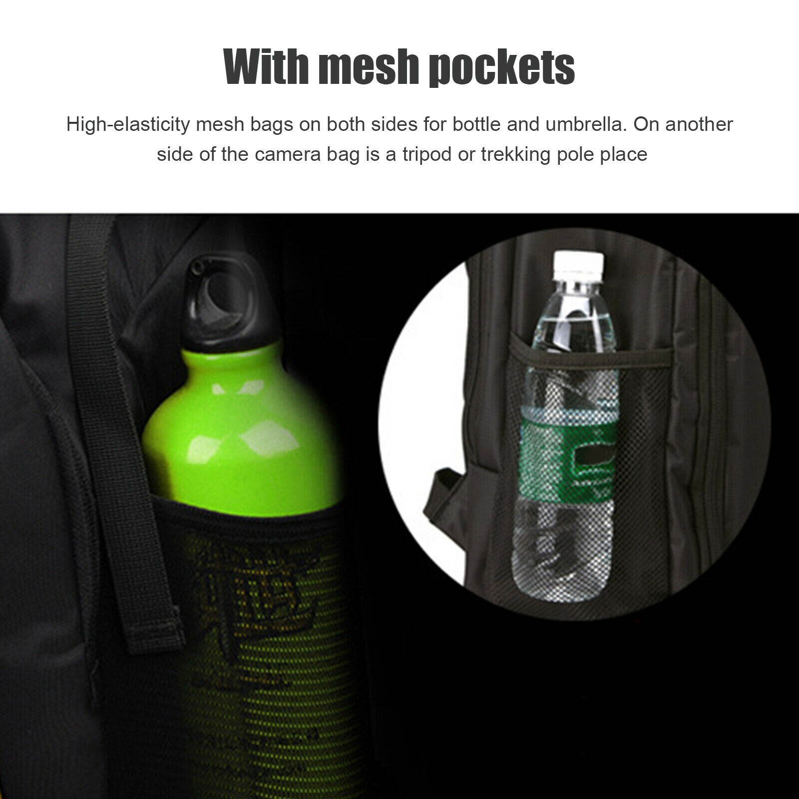 Large Camera Backpack Bag for  Nikon  DSLR  Mirrorless by Altura Photo