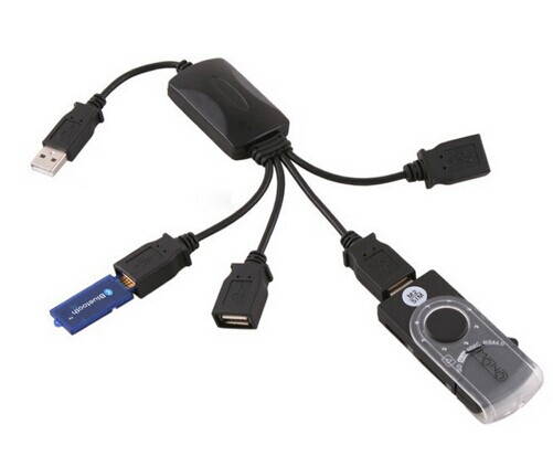Tekit High Speed Octopus 4 Port USB 2.0 Hub
