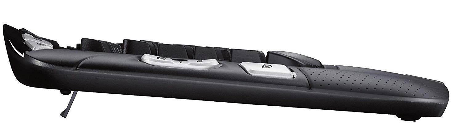 Logitech MK550 Wireless Wave Keyboard and Mouse Combo &mdash; Includes Keyboard and Mouse, Long Battery Life, Ergonomic Wave Design