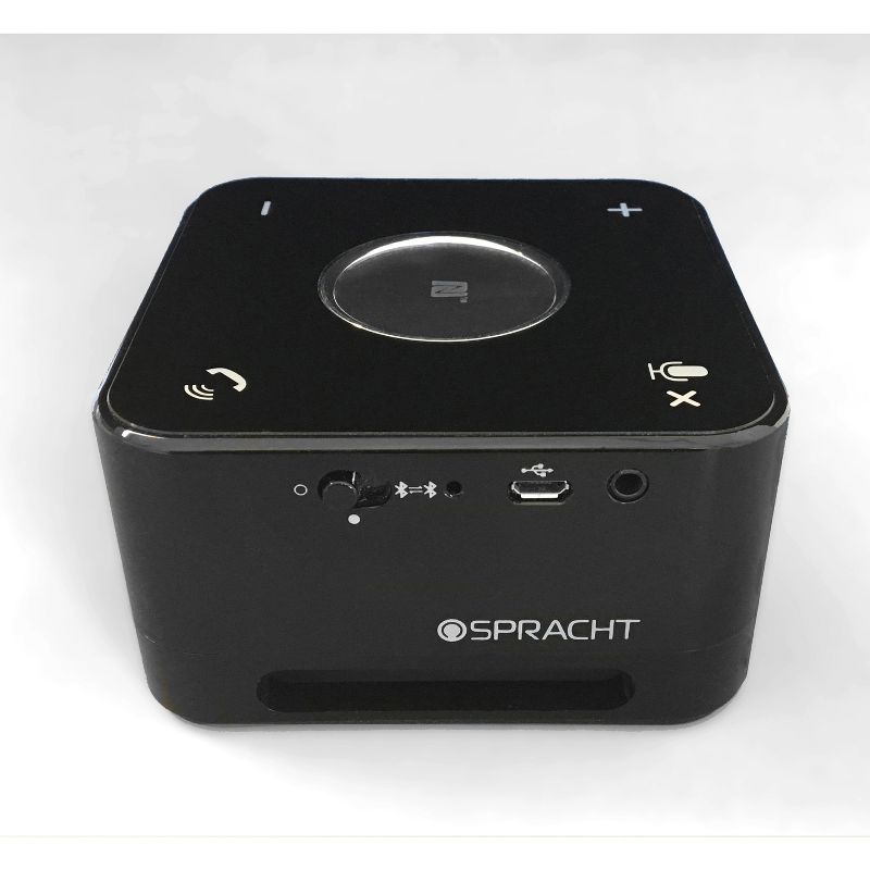 Spracht The Conference Mate - Black - Near Field Communication - Battery Rechargeable