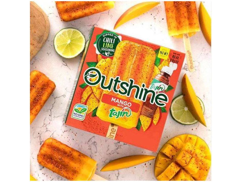 Outshine Mango with Tajin Frozen Fruit Bar - 6ct