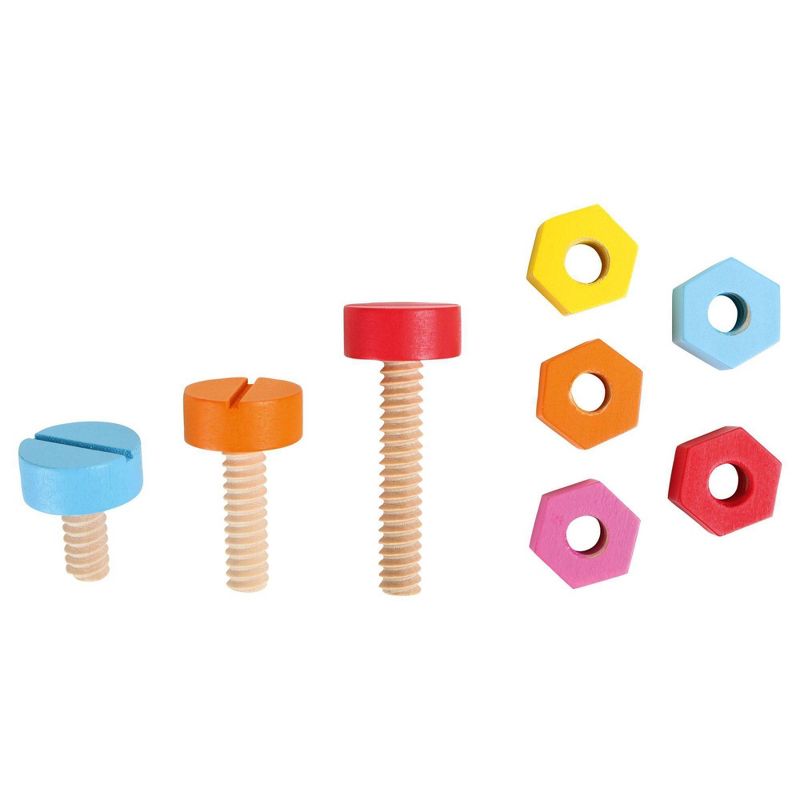 Small Foot Wooden Toys Tool Belt and Accessories Adjustable Playset