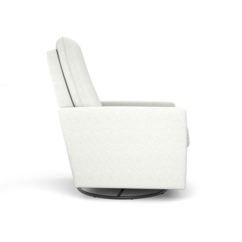 Best Chairs Inc. Bre Swivel Glider - Snow