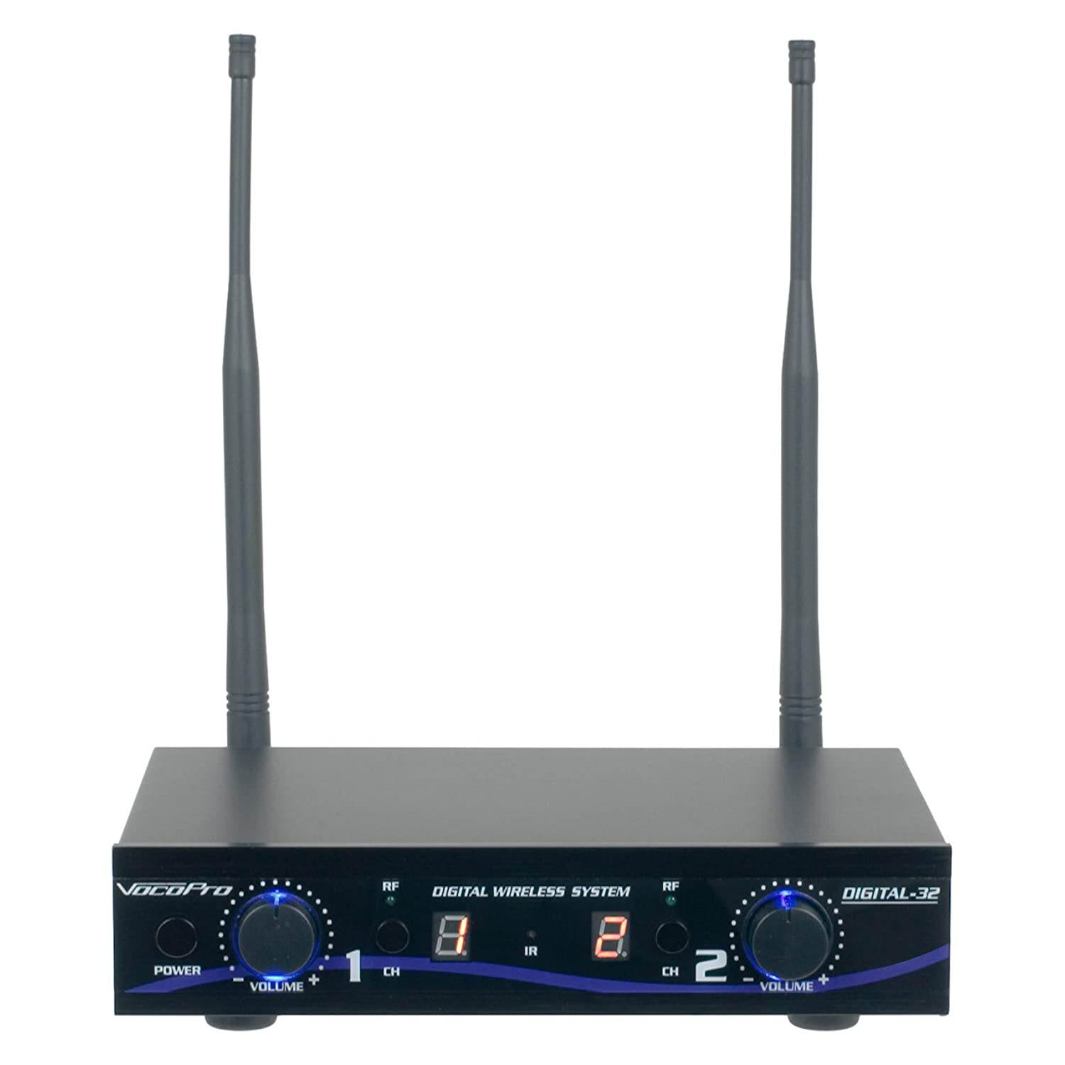 VocoPro Wireless Microphone System, DIGITAL-32-ULTRA (DIGITAL-32-ULTRA)