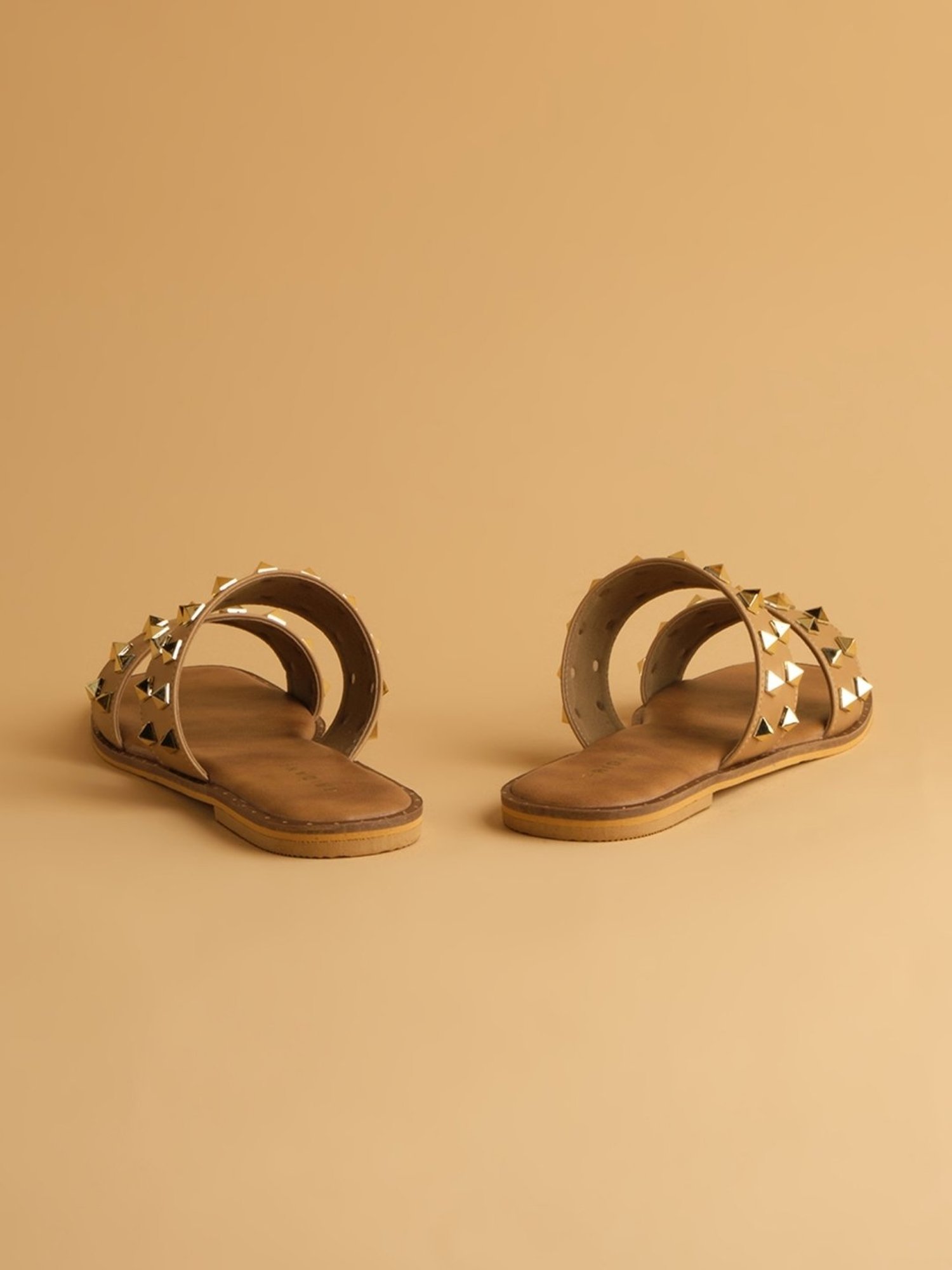 Eridani Women's Alba Beige Casual Sandals