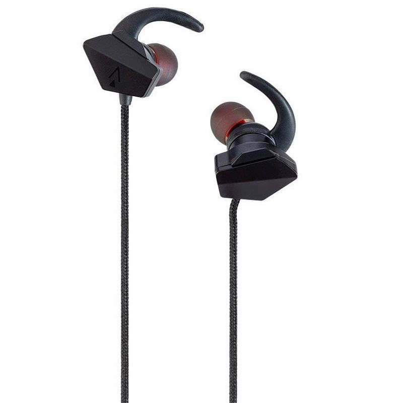 Dark Matter by Monoprice Nova Mobile Gaming Earphones - 10mm, Detachable Boom Mic, Inline Remote/Mic, iOS/Android/Switch Compatible