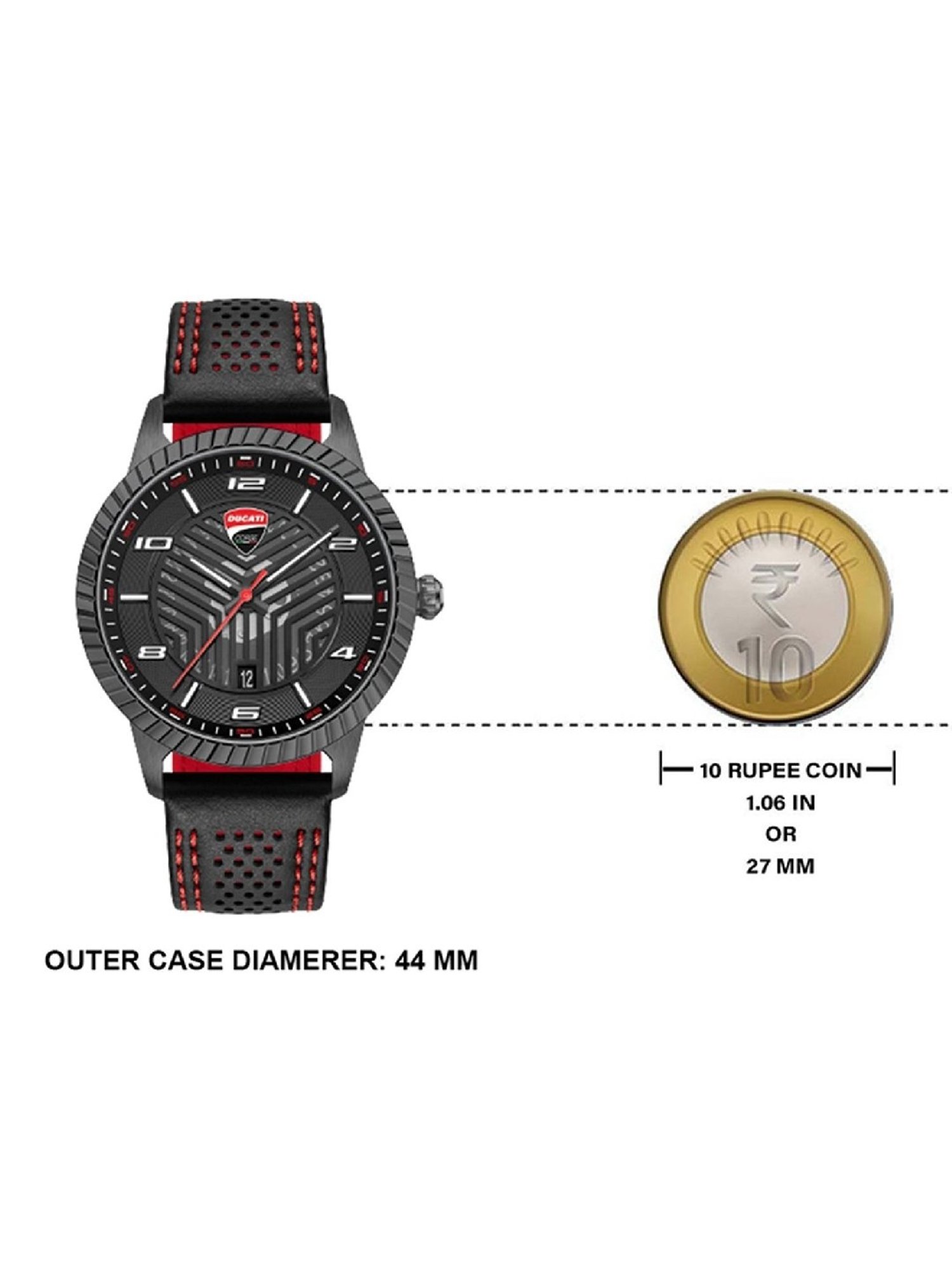 Ducati Corse Corse DTWGB0000403 PODIO Analog Watch for Men