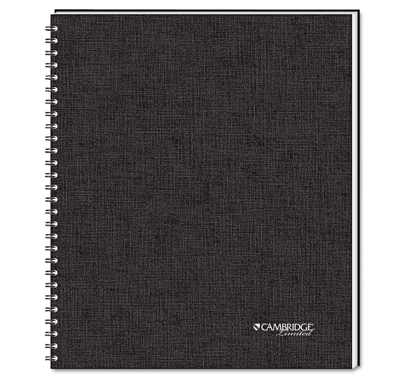 Cambridge Side Bound Guided Business Notebook QuickNotes 11 x 8 1/2 80 Sheets 06066