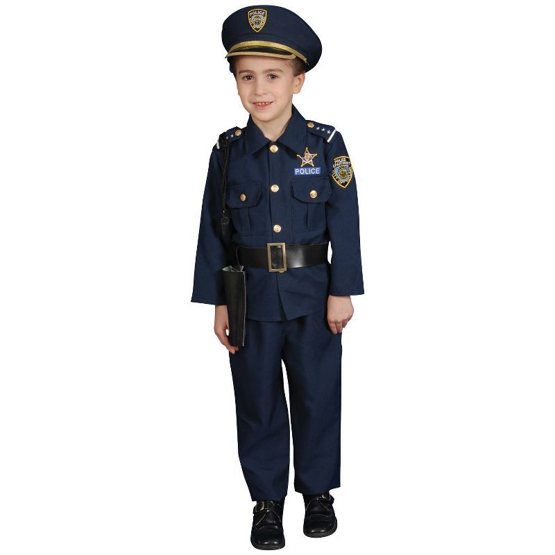 Kids' Police Toddler Costume 3 to 4