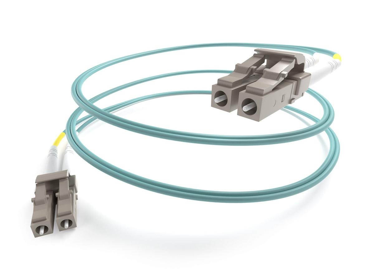 OM4 FIBER OPTIC CABLE MM DX  50/125 LC-L