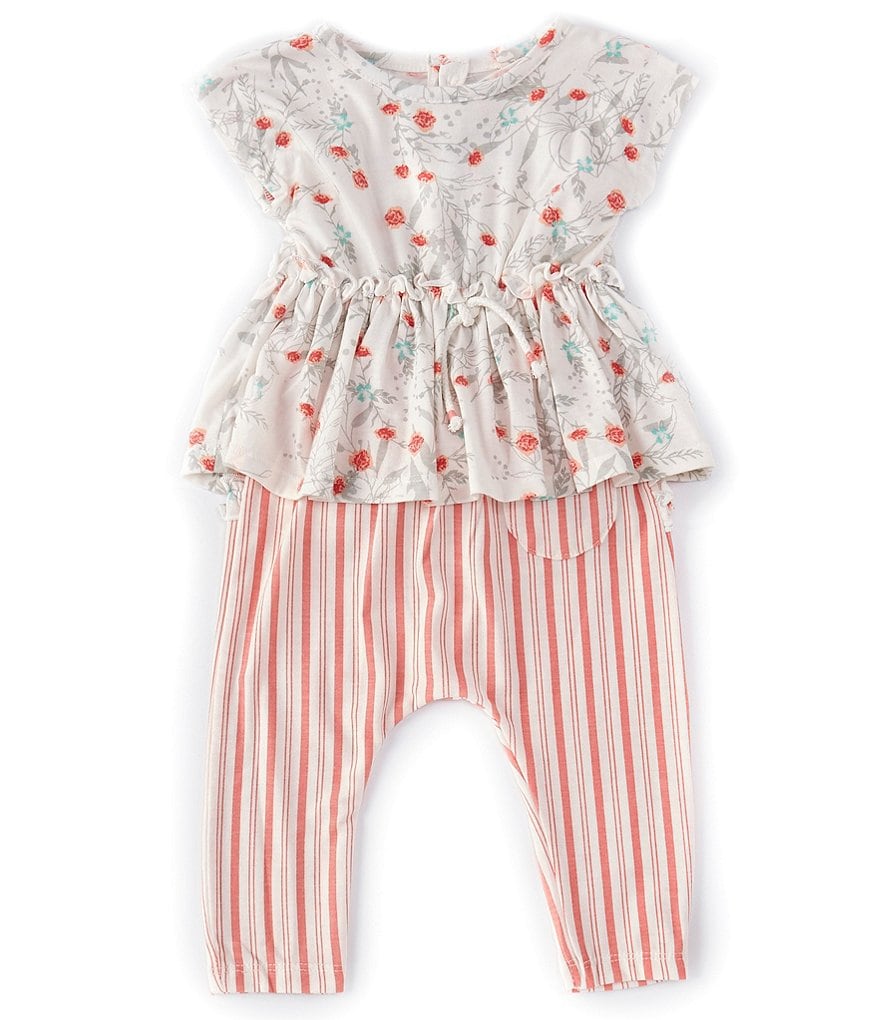 Champion Baby Girls 12-24 Months Short-Sleeve Classic Script Tee & Leggings Set