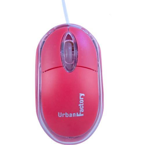 URBAN FACTORY BDM05UF CRISTAL MOUSE RED OPTICAL