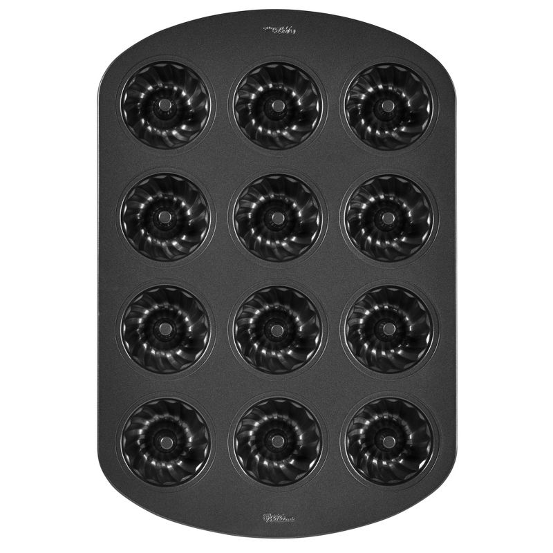 Wilton 12 Cavity Non-Stick Mini Fluted Tube Pan