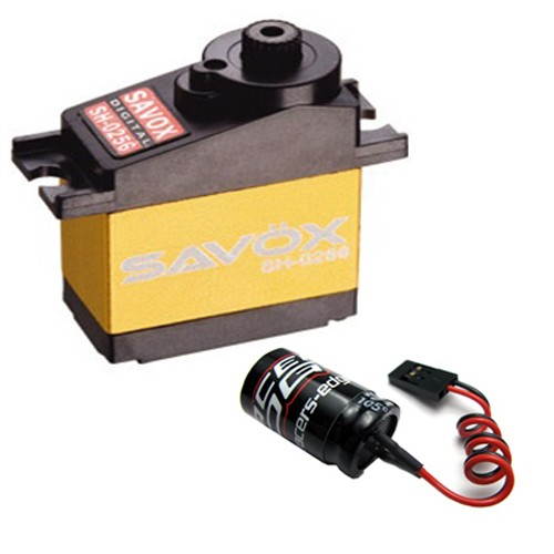 Savox SH-0256 Super Torque Micro Digital Servo + Glitch Buster
