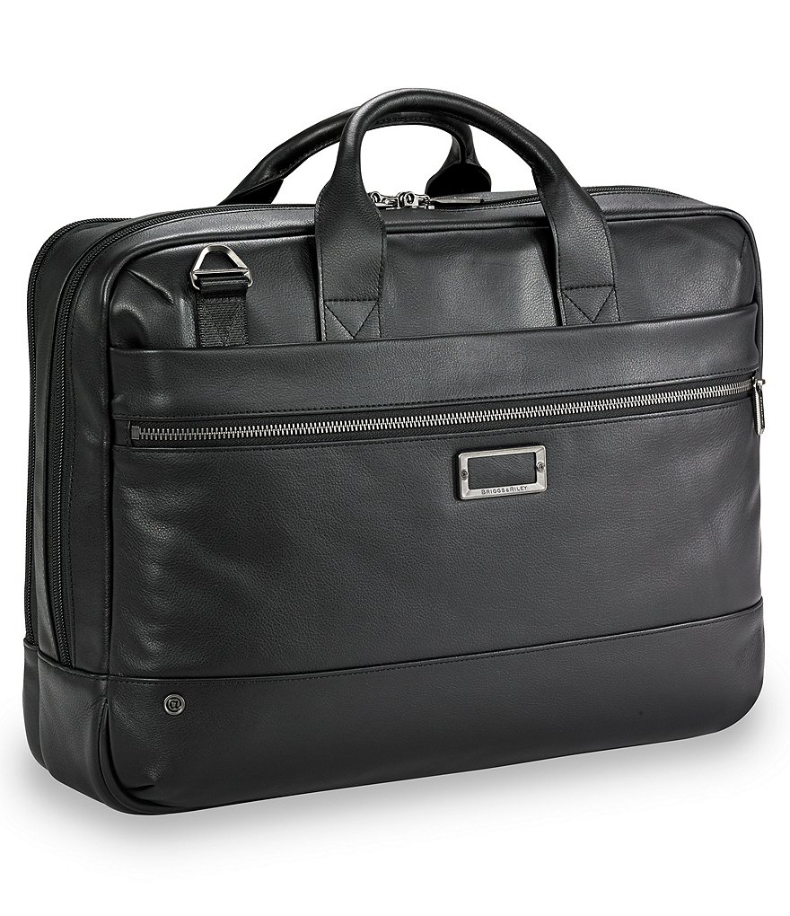 Briggs & Riley @ Work Leather Medium Briefcases