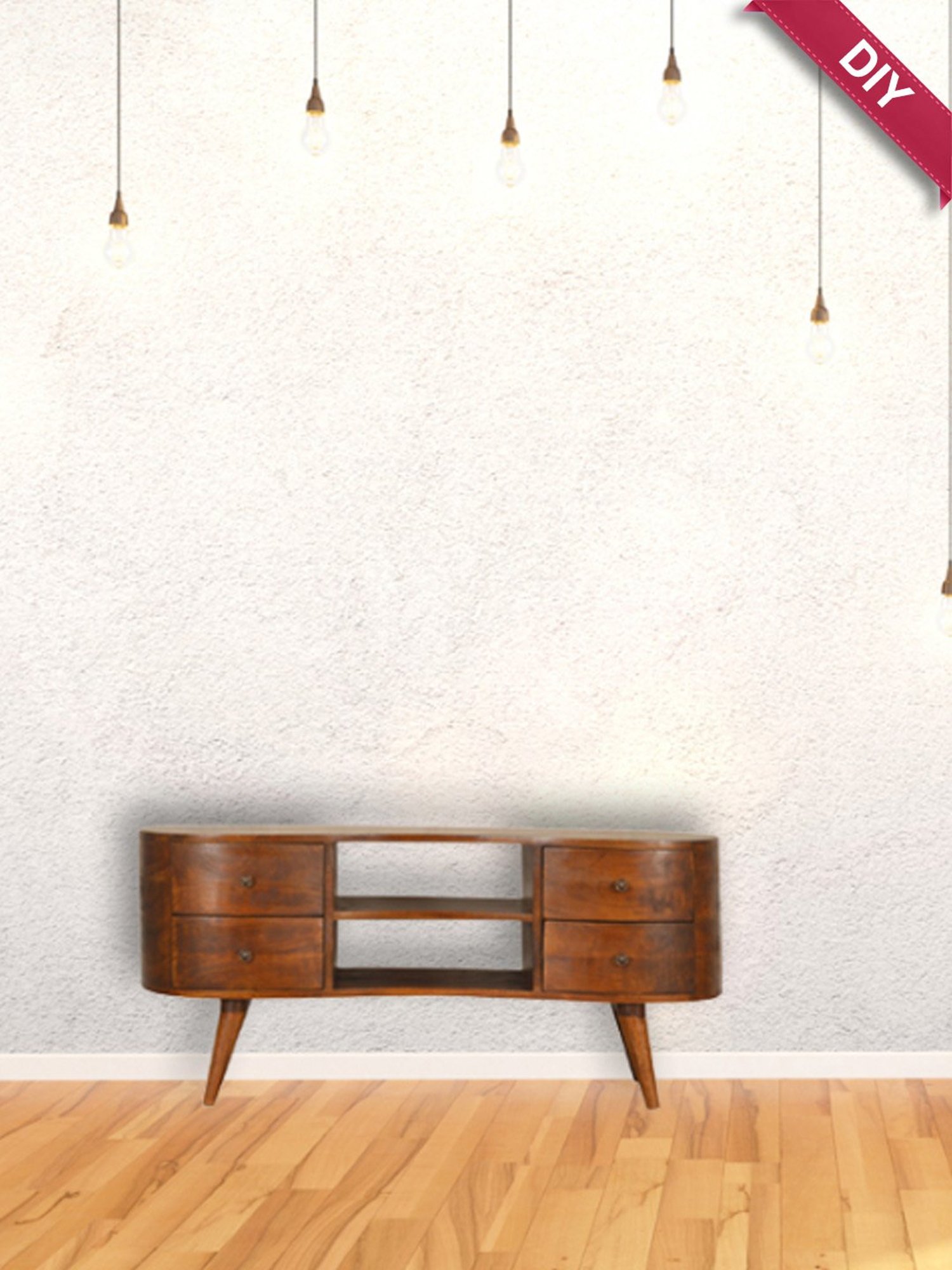 65" Coco TV Stand White - CosmoLiving by Cosmopolitan