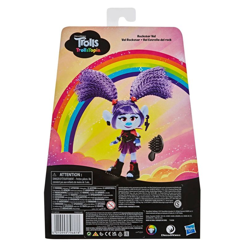 DreamWorks TrollsTopia Rockstar Val Fashion Doll