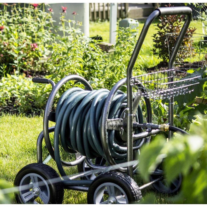 Gardena Comfort 50 Foot Wall Mounted Garden Hose Reel Box  (2 Pack)