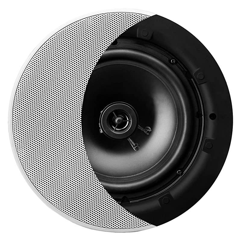 8 Trimeless Thin Bezel inCeilinginWall Speaker Pair 120W ACE800